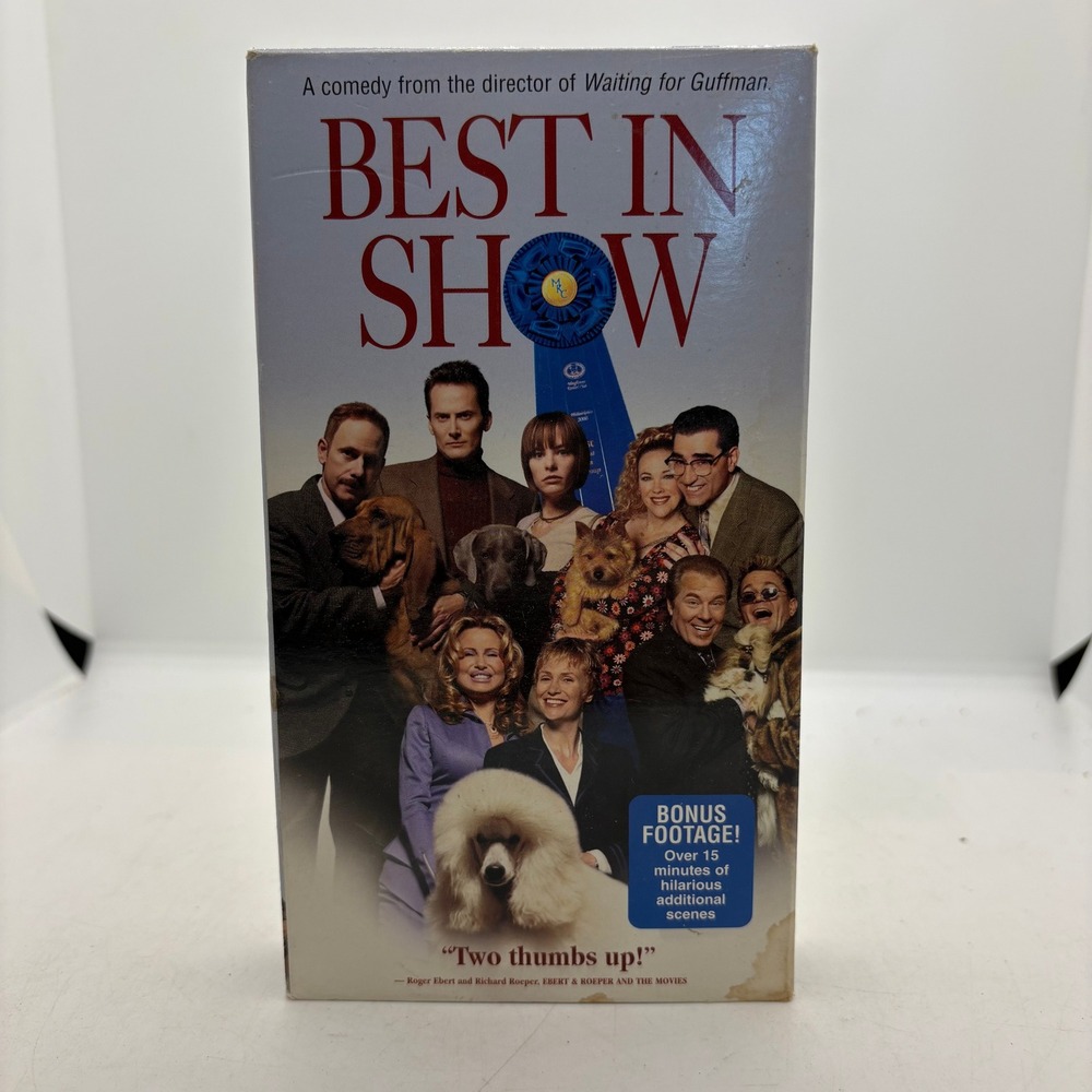 Best In Show VHS Movie 2000 Christopher Guest Comedy Dog Show PG-13 21904